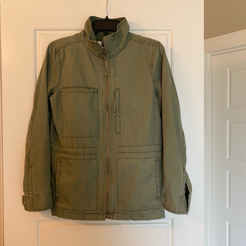 Madewell Sage Green Utility Jacket